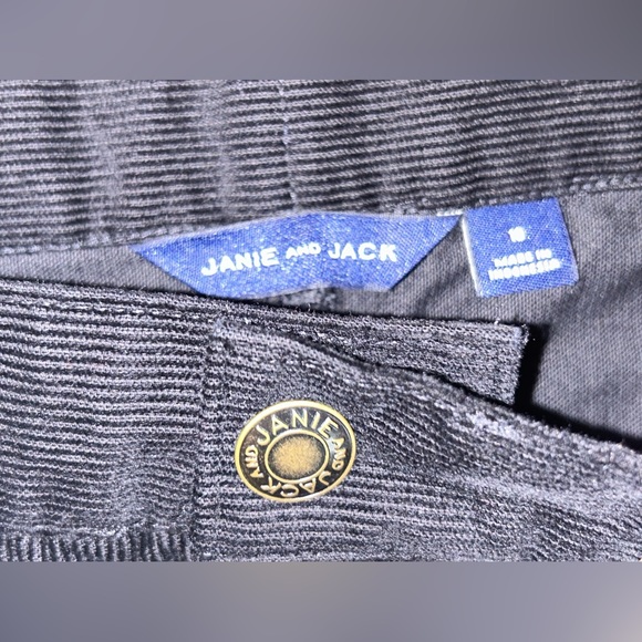 NEW Janie and Jack Boys Size 18 THE STRAIGHT LEG CORDUROY PANT NWT - Picture 6 of 10